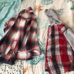 Flannel shirts